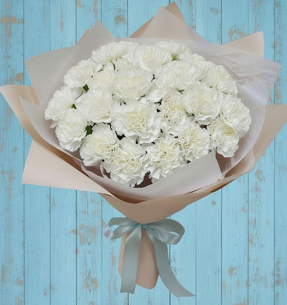 Букет цветов из: Гвоздики в Ровеньках