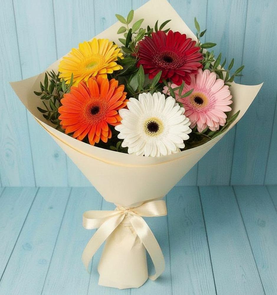 Букет цветов из: Герберы в Ровеньках