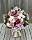 Букет цветов из: Альстромерии, Гвоздики, Розы и Хризантемы в Ровеньках