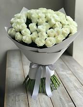 Букет 35 Белых роз в Ровеньках