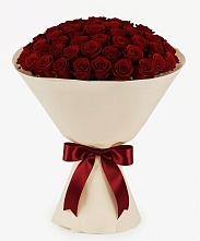 Букет 101 Бордовая роза Блэк Бакарра в Ровеньках
