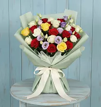 Букет цветов из:  Розы в Ровеньках