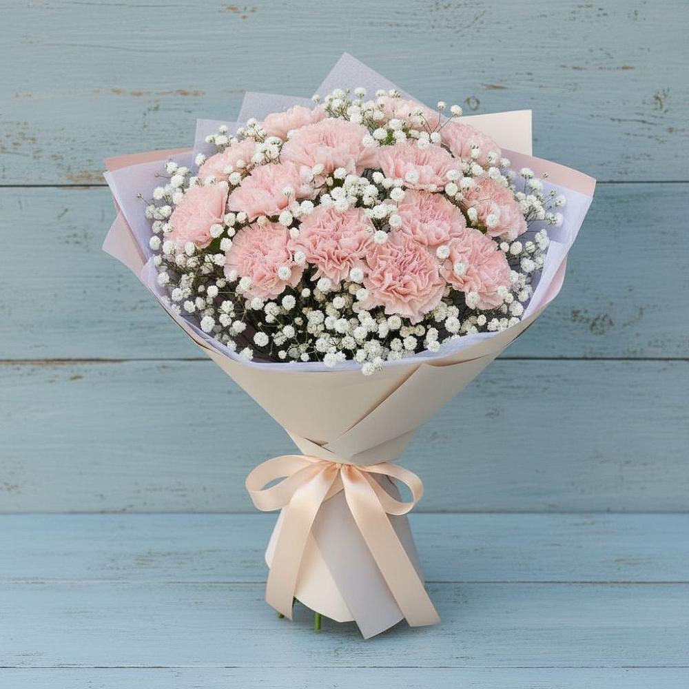 Букет цветов из: Гвоздики в Ровеньках