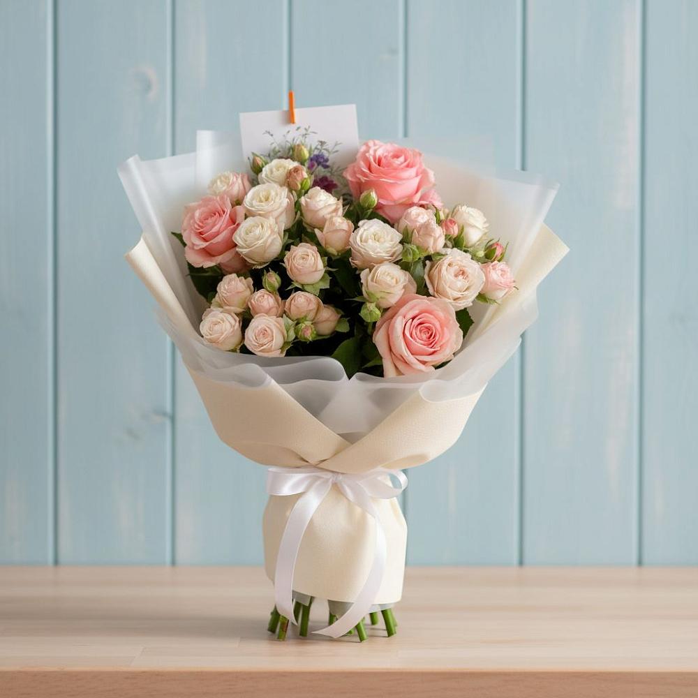 Букет цветов из: Розы в Ровеньках