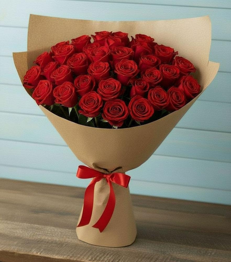 Букет Красные розы Милано в Ровеньках