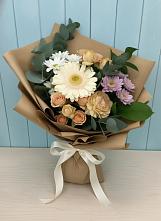 Букет цветов из:  Герберы и Хризантемы в Ровеньках