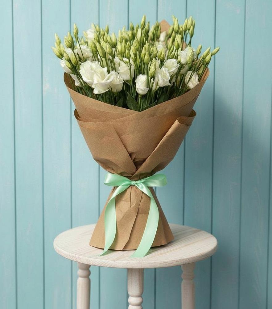 Букет цветов из: Лизиантусы в Ровеньках