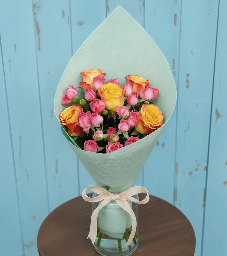 Букет цветов из: Розы в Ровеньках