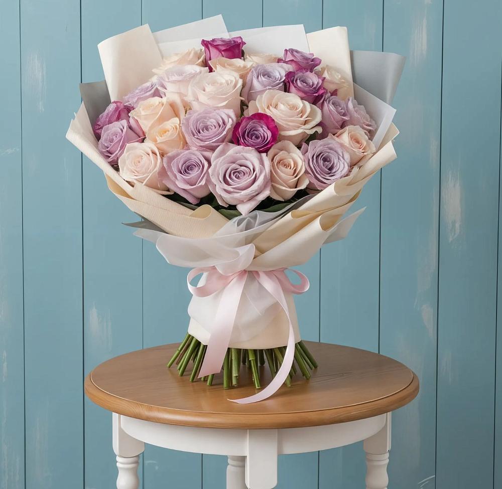 Букет цветов из: Розы в Ровеньках
