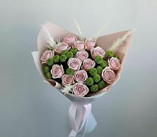 Букет цветов из:  Розы и Хризантемы в Ровеньках