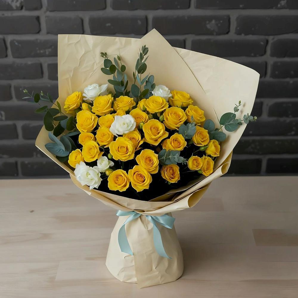Букет цветов из: Розы в Ровеньках