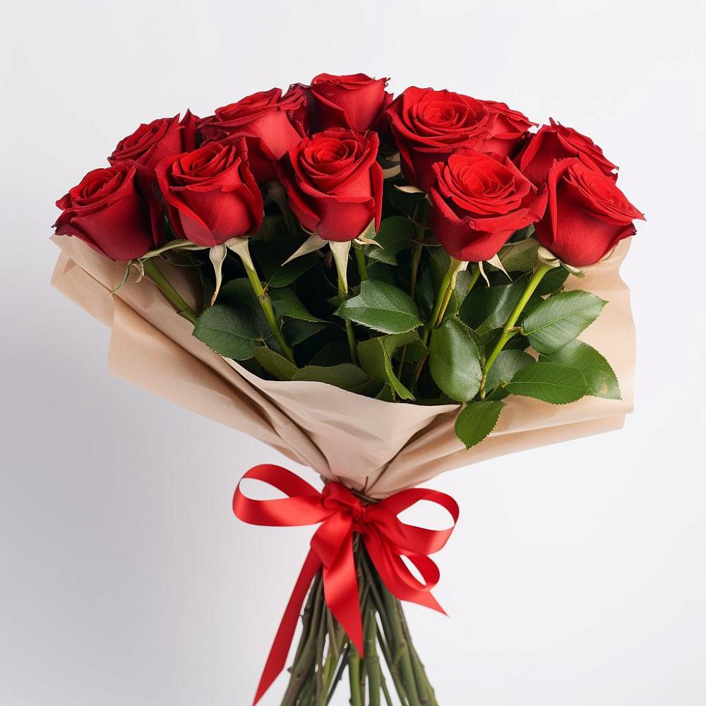 Букет 11 Красных роз Эдлесс Лав в Ровеньках